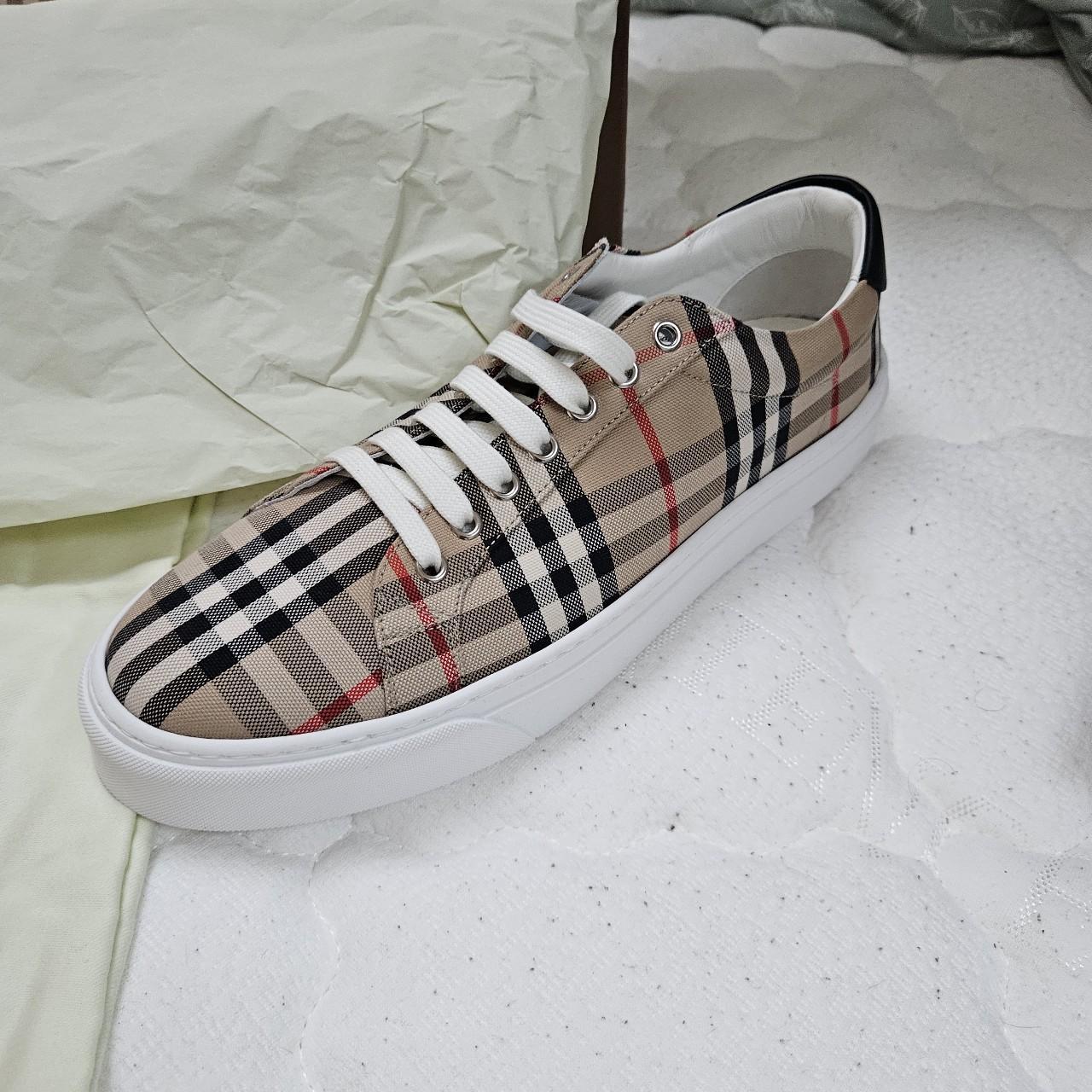 Burberry New Rangleton Sneaker Check Archive Beige A7026 UK10 / EU44 Box