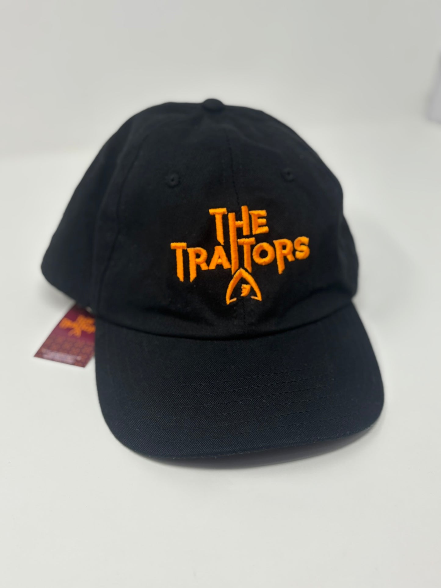 The Traitors Black Logo Baseball Cap Adjustable Unisex TV Show Merchandise